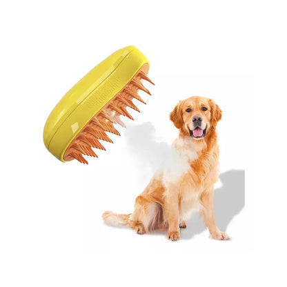 Cepillo Para Mascotas 3 En 1 Vapor